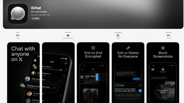 ماسك يطلق XChat منافسًا لواتساب بخصوصية أعلى