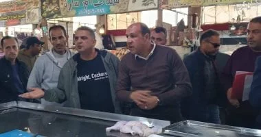 رئيس جهاز العبور يتفقد أسواق الخير لمتابعة توفر السلع