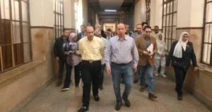 جولة تفقدية لرئيس مجلس إدارة مستشفيات جامعة القاهرة