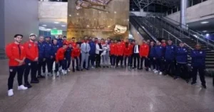 بعثة شباب بلوزداد تصل القاهرة لمواجهة الزمالك