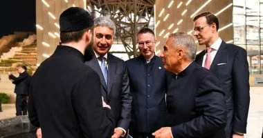 زيارة رئيس جمهورية تتارستان للمتحف المصري الكبير