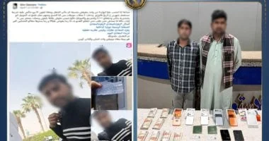 حبس شخصين لاتهامهم بالنصب وبيع هواتف مقلدة في القاهرة