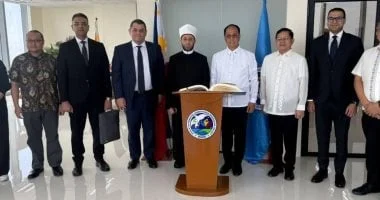 استقبال وزير الأوقاف من مستشار الرئيس الفلبيني