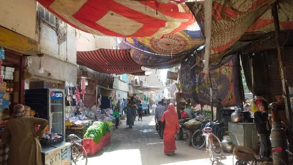 حملات إزالة الباعة الجائلين في أسيوط بمحافظة الفتح