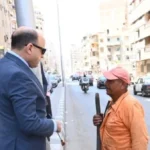 جولة محافظ الغربية لمتابعة أعمال النظافة في طنطا