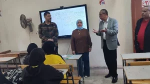 جولة مفاجئة تتسبب في إحالة مدير مدرسة بشبرا للتحقيق