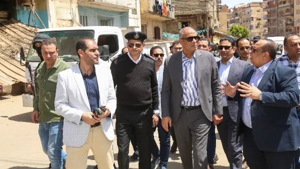 حملة إزالة الإشغالات في كفر الشيخ لتعزيز الحركة المرورية