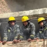 ارتفاع وفيات حريق مصنع ملابس الزاوية الحمراء إلى 6 أشخاص