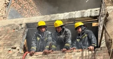 ارتفاع وفيات حريق مصنع ملابس الزاوية الحمراء إلى 6 أشخاص