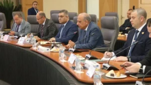 لقاء وزير الكهرباء مع وفد روسي لمتابعة مشروع الضبعة