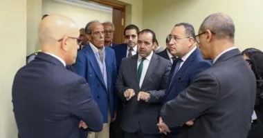 وزير التعليم العالي يتفقد الحرم الجديد للجامعة الأهلية الفرنسية