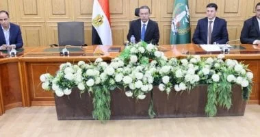 مناقشة مشروعات التنمية بالمنوفية