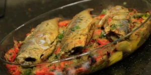 طريقة تحضير سمك الماكريل بالليمون والزيت