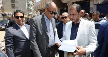 حملة لإزالة الإشغالات في كفر الشيخ