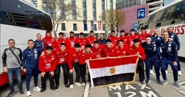 السفير المصري في سلوفاكيا يزور منتخب اليد 2008