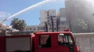 مصرع نزيل في حريق بمركز لعلاج الإدمان في الوراق