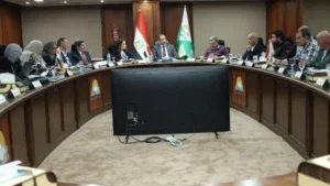 محافظ الجيزة يترأس اجتماع مجلس إدارة التسويق