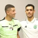 غنام محمد يعتذر للحكم عقب مباراة مودرن سبورت والجونة