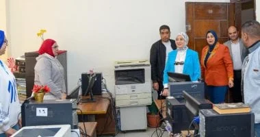 جولة تفقدية لنائب محافظ الإسكندرية لمركز التدريب والشكاوى