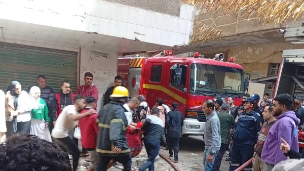 مأساة حريق مصنع الزاوية الحمراء