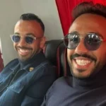 تهنئة أفشة لكهربا بعيد ميلاده