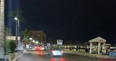 ارتفاع درجات الحرارة في الإسكندرية مع شبورة مائية