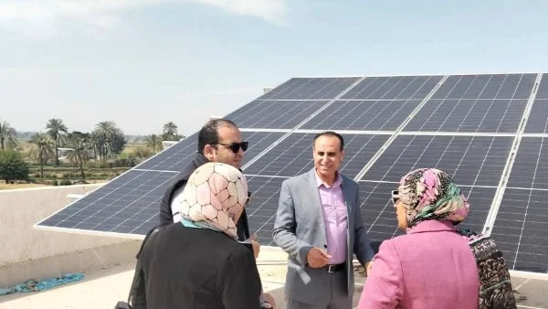 وحدات صحية بالطاقة الشمسية في بني سويف
