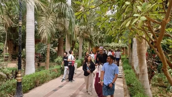 إقبال كبير على حديقة أسوان وتعزيز لقطاع القمح