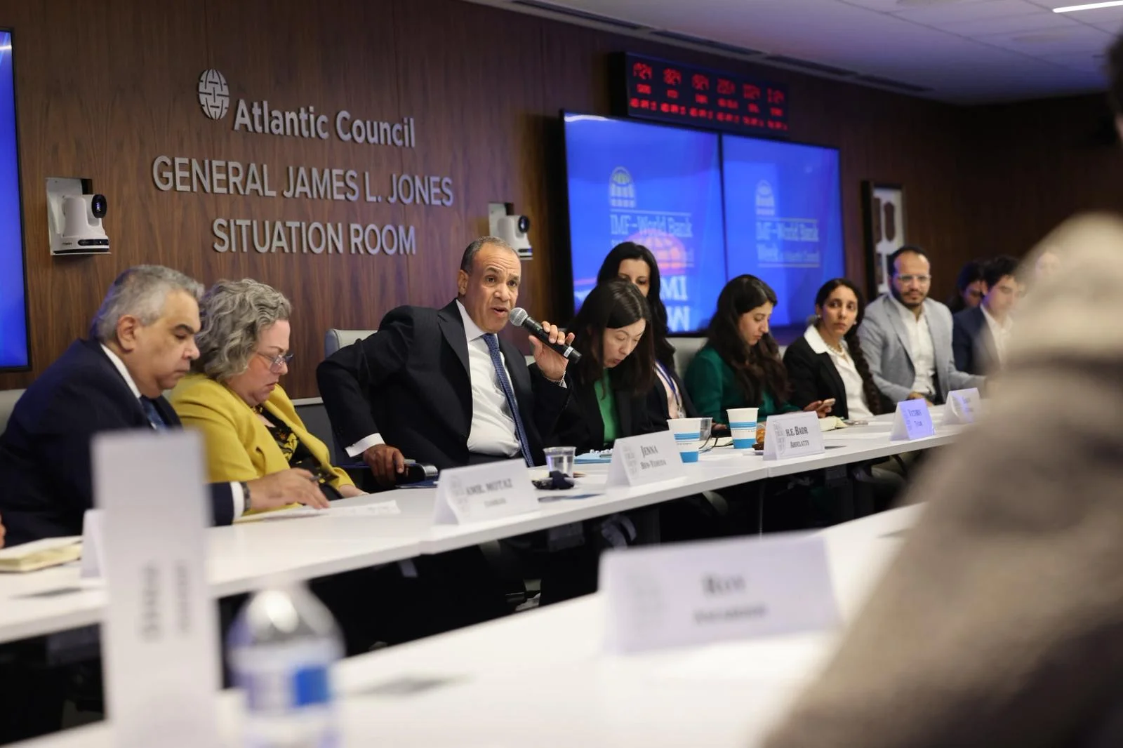 وزير الخارجية يشارك في منتدى بالمجلس الأطلسي