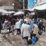 حملات إزالة الإشغالات في كفر البدماص والمنصورة