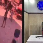 عاطل يهدد صاحب محل بسلاح في حلوان