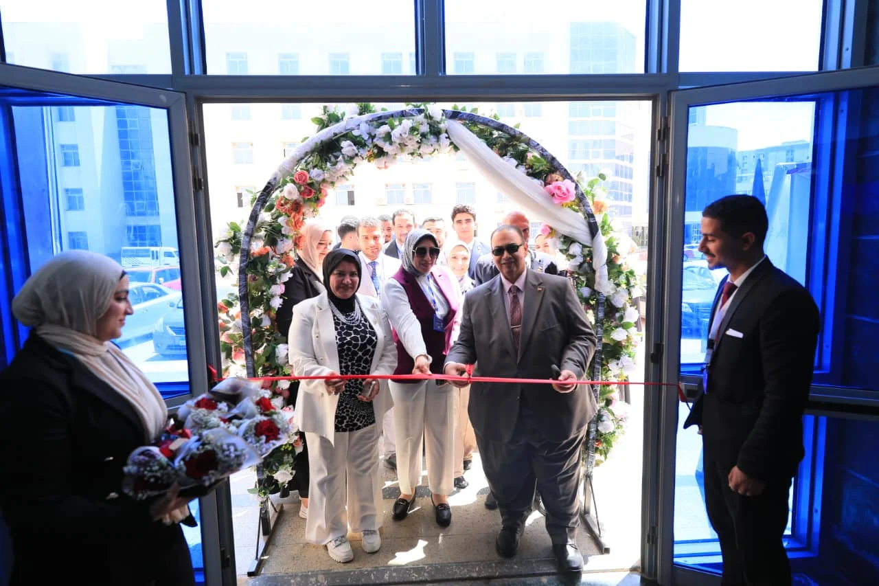 افتتاح معرض الأنشطة الطلابية بكلية التمريض في كفر الشيخ