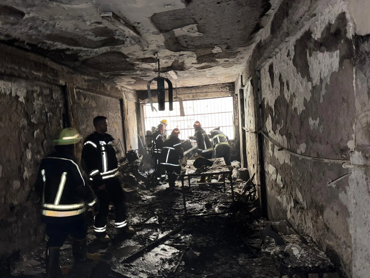 حريق الزاوية الحمراء يودي بحياة 7 فتيات