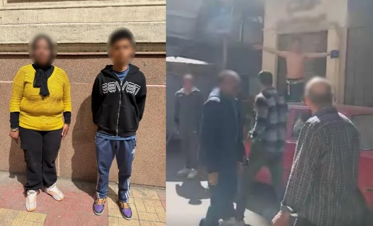 طالب يتجرد من ملابسه ويتعدى على سيدة بالإسكندرية