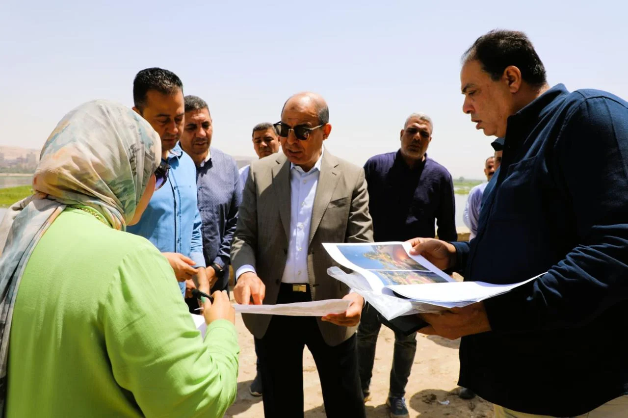 تطوير الكورنيش الجنوبي بالمنيا بتكلفة 15 مليون جنيه