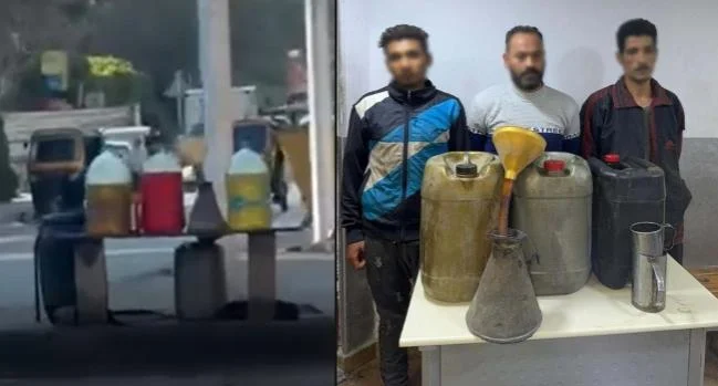 ضبط شبكة بيع البنزين بأسعار السوق السوداء في الجيزة