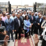 زيارة وزيرة الثقافة لمعرض الشلاتين للكتاب