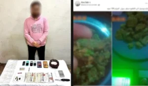 سقوط تاجر مخدرات في الدقهلية بعد ترويجه عبر السوشيال ميديا