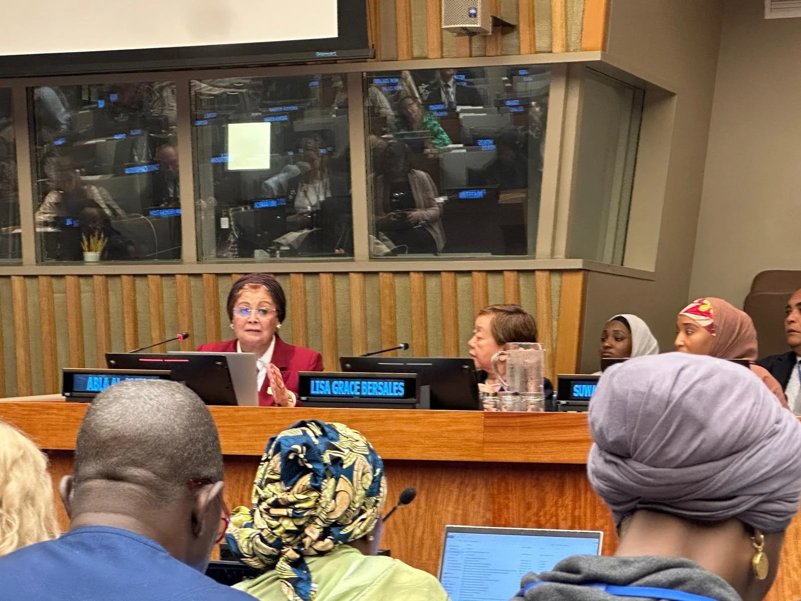 التعاون الدولي بمؤتمر السكان والتنمية في نيويورك