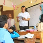 متابعة مدير التعليم في سوهاج لانتظام الدراسة