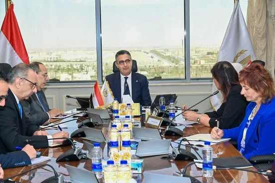 اجتماع وزير التموين مع برنامج الأغذية العالمي