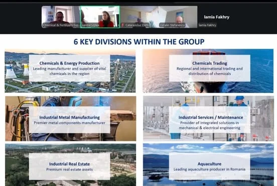 تعزيز صادرات الصناعات الكيماوية بالتعاون مع رومانيا