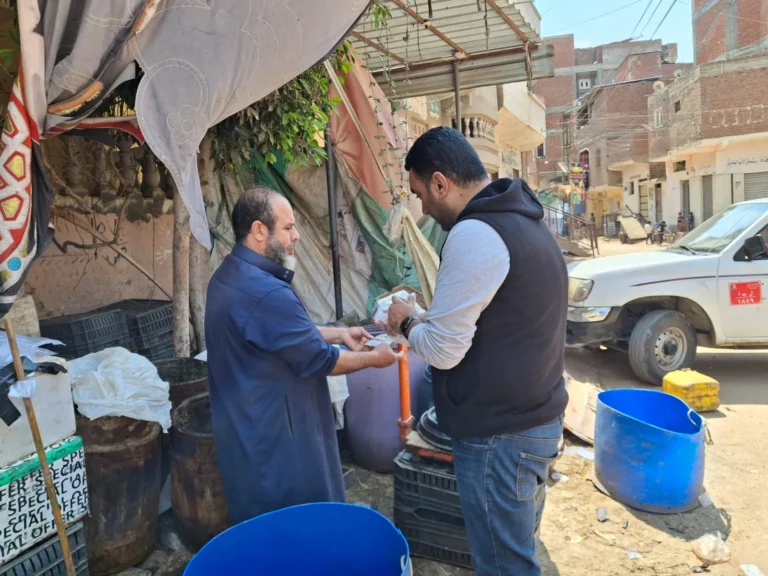 ضبط 360 كجم من السلع الغذائية غير الصالحة في كفرالشيخ