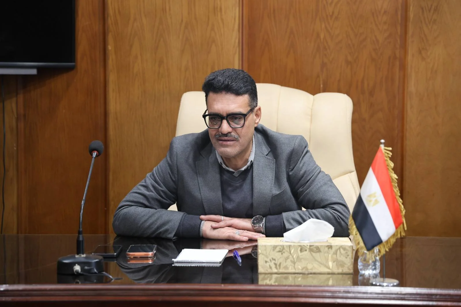 تفقد جودة مياه الشرب في محطة عرب جهينة