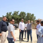 تفقد رئيس مدينة الغردقة تطوير منطقة العرب