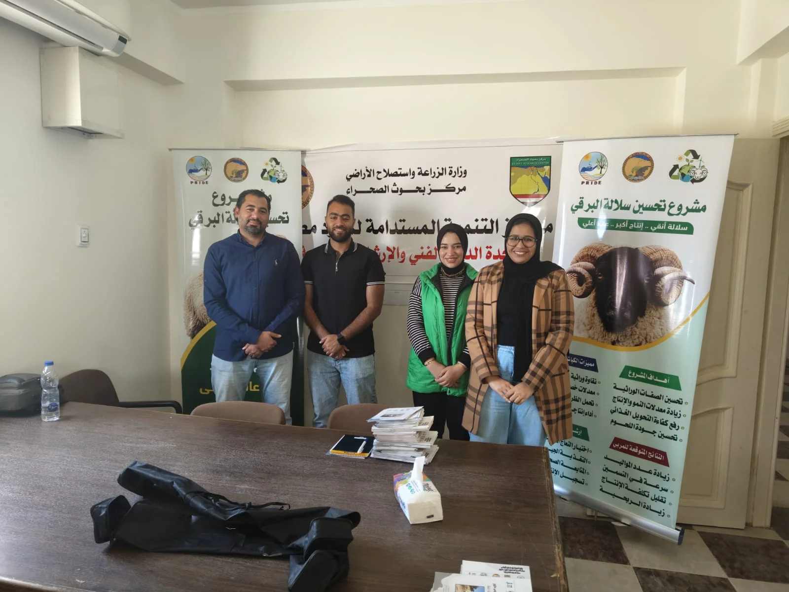 ندوة تدريبية للمربين لتحسين سلالات أغنام البرقي