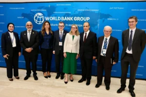 لقاء نائب رئيس الوزراء بالشؤون الاقتصادية مع البنك الدولي