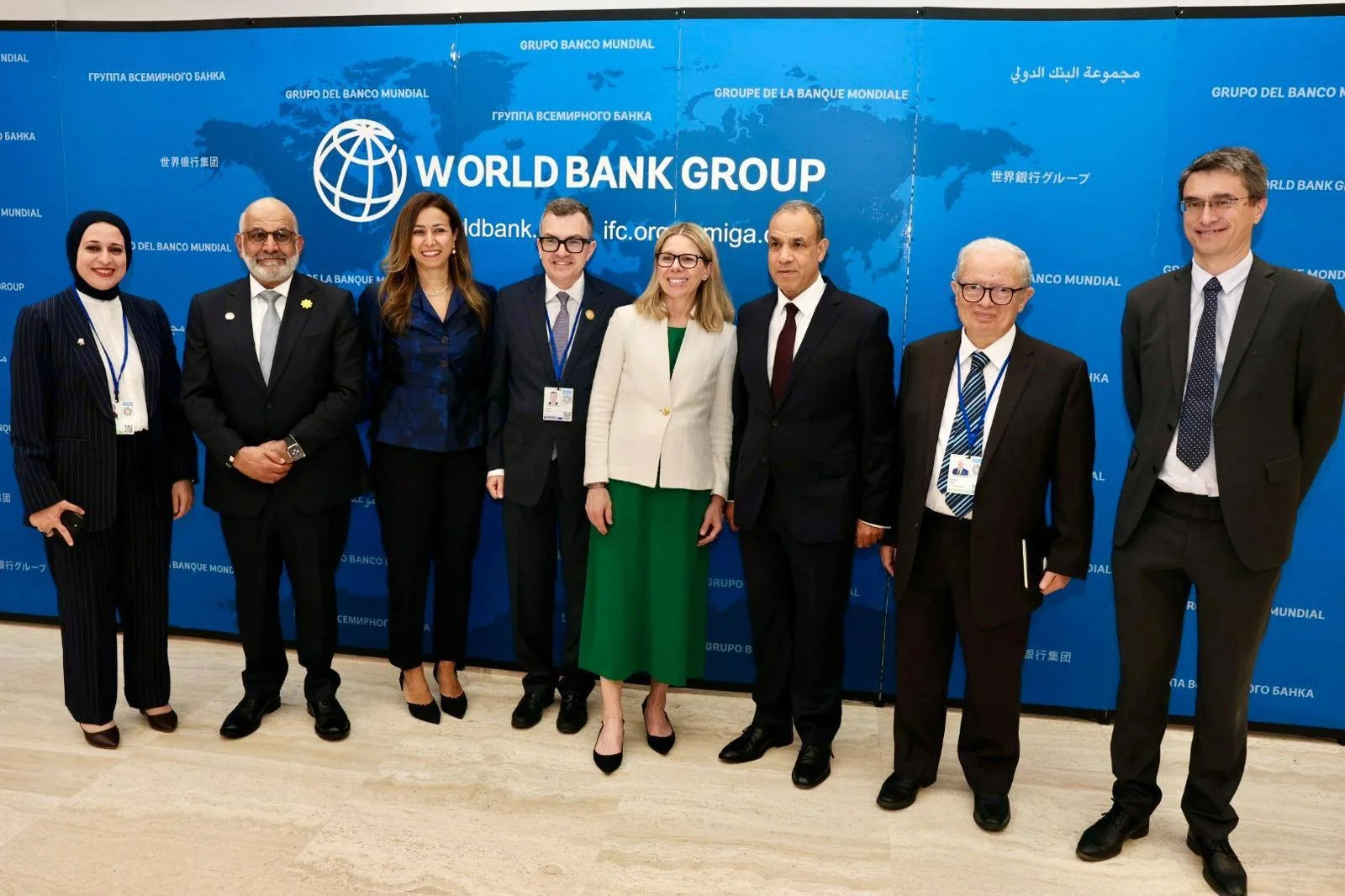 لقاء نائب رئيس الوزراء بالشؤون الاقتصادية مع البنك الدولي