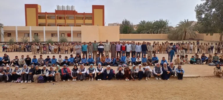 ختام القافلة الثقافية بقرية المراقي بسيوة