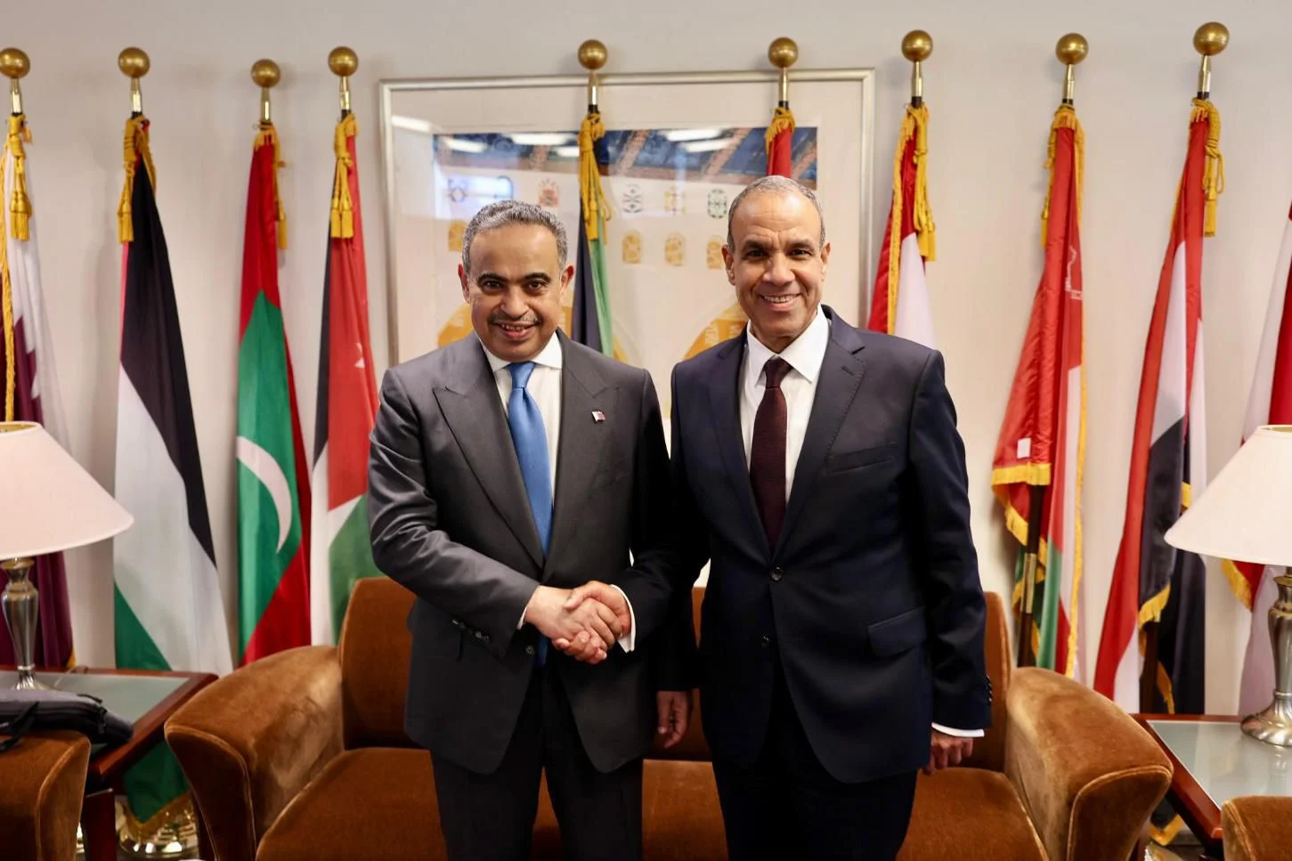 لقاء بين وزيري الخارجية والمالية المصري والقطري